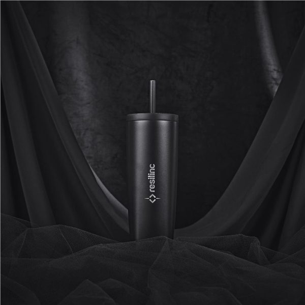 Alex Varga Aurelian Stainless Steel 2-in-1 Vacuum Tumbler & Straw