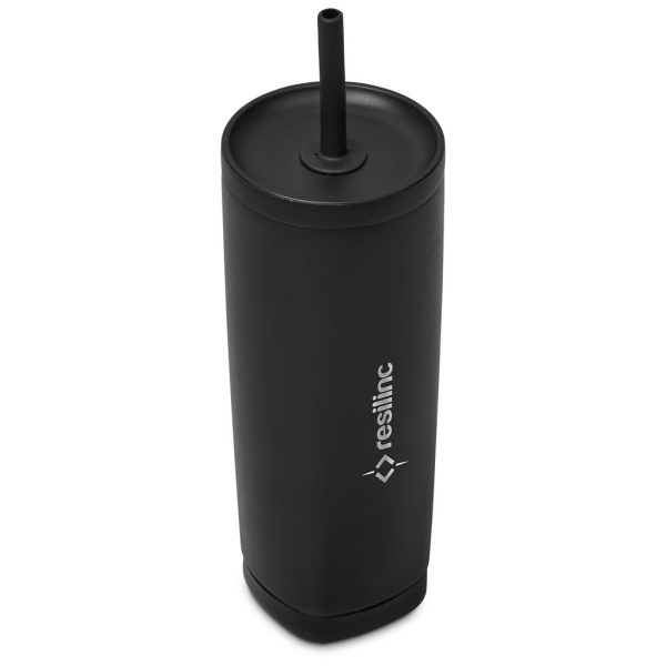 Alex Varga Aurelian Stainless Steel 2-in-1 Vacuum Tumbler & Straw