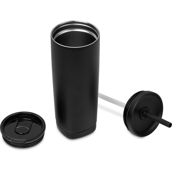 Alex Varga Aurelian Stainless Steel 2-in-1 Vacuum Tumbler & Straw
