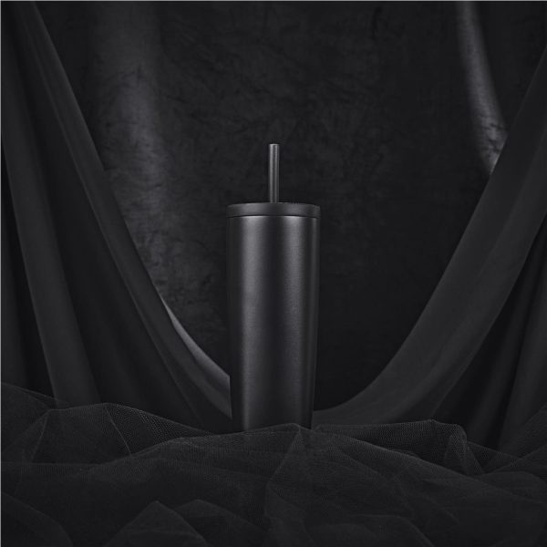 Alex Varga Aurelian Stainless Steel 2-in-1 Vacuum Tumbler & Straw