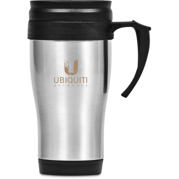 Altitude Arabica Stainless Steel & Plastic Double-Wall Mug - 450ml Altitude Arabica Stainless Steel & Plastic Double-Wall Mug - 450ml