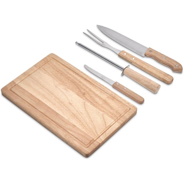 Altitude Brenton 5-Piece Braai & Carving Set4 Altitude Brenton 5-Piece Braai & Carving Set
