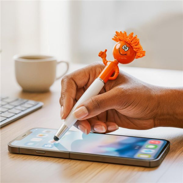 Altitude Moptopper Thumbs-Up Stylus Ball Pen & Screen Cleaner 2 Altitude Moptopper Thumbs-Up Stylus Ball Pen & Screen Cleaner
