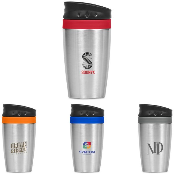 Altitude Vienna Stainless Steel & Plastic Double-Wall Tumbler - 300ml Altitude Vienna Stainless Steel & Plastic Double-Wall Tumbler - 300ml