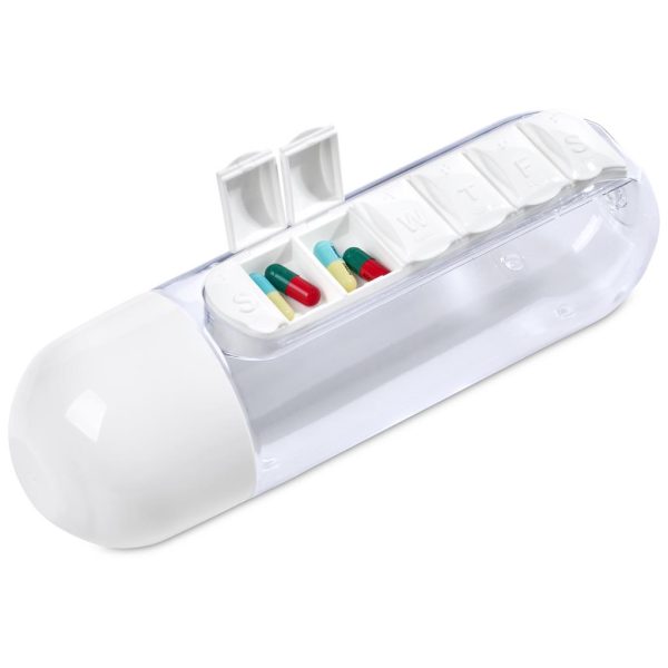 Altitude Vita-Stream Pill Box Plastic Water Bottle - 600ml8 Altitude Vita-Stream Pill Box Plastic Water Bottle - 600ml