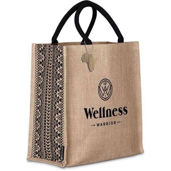 Andy Cartwright Symmetry Jute Tote 3 Andy Cartwright Symmetry Jute Tote