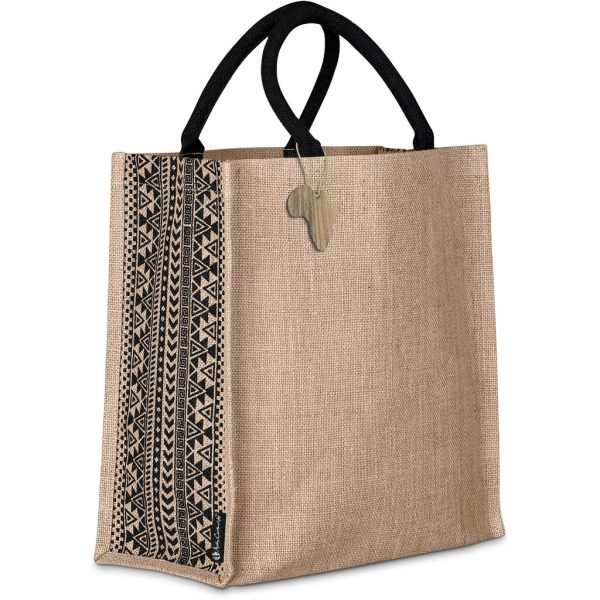 Andy Cartwright Symmetry Jute Tote 4 Andy Cartwright Symmetry Jute Tote