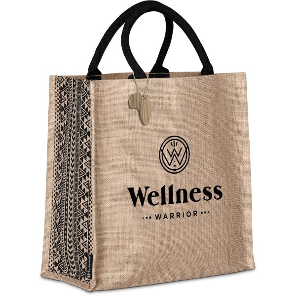 Andy Cartwright Symmetry Jute Tote Andy Cartwright Symmetry Jute Tote