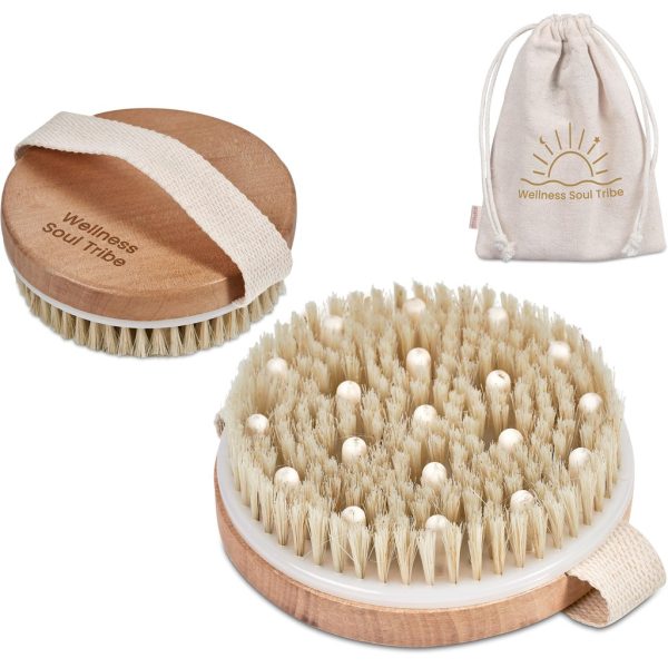Eva & Elm Aura Bath Massage & Exfoliate Brush Eva & Elm Aura Bath Massage & Exfoliate Brush