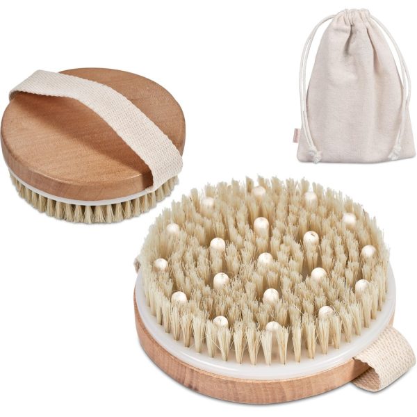 Eva & Elm Aura Bath Massage & Exfoliate Brush 4 Eva & Elm Aura Bath Massage & Exfoliate Brush