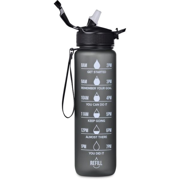 Eva & Elm Neptune Plastic Water Bottle - 1 Litre10 Eva & Elm Neptune Plastic Water Bottle - 1 Litre
