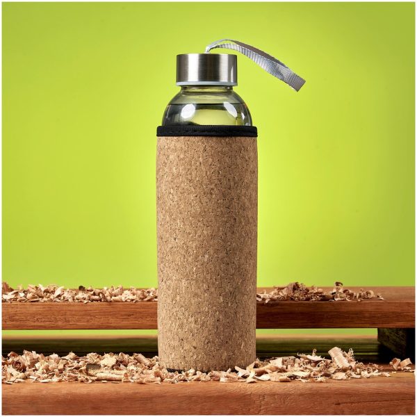 Kooshty Kork Glass Water Bottle - 500ml