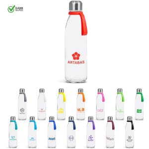 Kooshty Loopy Glass Water Bottle - 650ml Kooshty Loopy Glass Water Bottle - 650ml