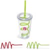 Malibu Tumbler & Twisty Straw Tumbler