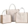 Okiyo Chinsai Mini Jute & Cotton Gift Bag 2 Okiyo Chinsai Mini Jute & Cotton Gift Bag