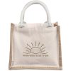 Okiyo Chinsai Mini Jute & Cotton Gift Bag 5 Okiyo Chinsai Mini Jute & Cotton Gift Bag