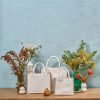 Okiyo Chinsai Mini Jute & Cotton Gift Bag 7 Okiyo Chinsai Mini Jute & Cotton Gift Bag