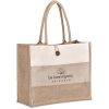 Okiyo Fukei Jute & Cotton Tote Okiyo Fukei Jute & Cotton Tote