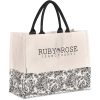 Okiyo Hana Printed Cotton Tote 3 Okiyo Hana Printed Cotton Tote