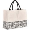 Okiyo Hana Printed Cotton Tote 4 Okiyo Hana Printed Cotton Tote