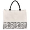 Okiyo Hana Printed Cotton Tote 5 Okiyo Hana Printed Cotton Tote