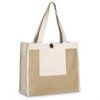 Okiyo Hikari Jute & Cotton Tote 2 Okiyo Hikari Jute & Cotton Tote