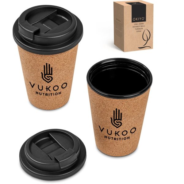 Okiyo Joki Cork & Wheat Straw Double-Wall Tumbler – 350ml5 Okiyo Joki Cork & Wheat Straw Double-Wall Tumbler – 350ml