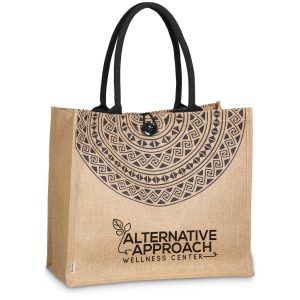 Okiyo Kashira Jute Tote Okiyo Kashira Jute Tote