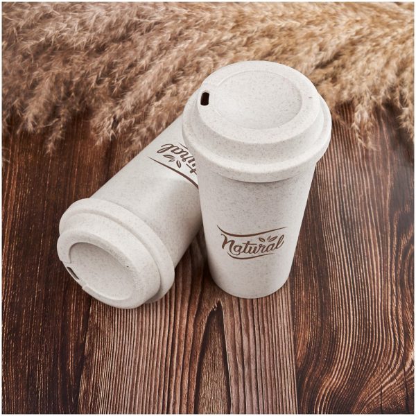 Okiyo Katagi Wheat Straw Double-Wall Tumbler – 450ml3 Okiyo Katagi Wheat Straw Double-Wall Tumbler – 450ml