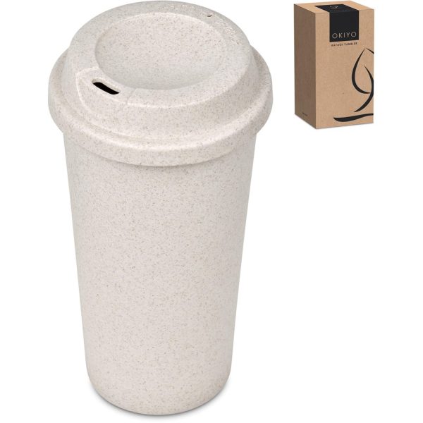 Okiyo Katagi Wheat Straw Double-Wall Tumbler – 450ml6 Okiyo Katagi Wheat Straw Double-Wall Tumbler – 450ml