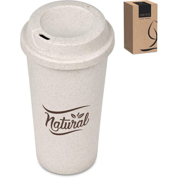 Okiyo Katagi Wheat Straw Double-Wall Tumbler – 450ml9 Okiyo Katagi Wheat Straw Double-Wall Tumbler – 450ml