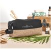 Okiyo Koruku Cork & Cotton Toiletry Bag 2 Okiyo Koruku Cork & Cotton Toiletry Bag