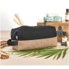Okiyo Koruku Cork & Cotton Toiletry Bag 3 Okiyo Koruku Cork & Cotton Toiletry Bag
