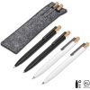 Okiyo Mimo Recycled Aluminum Ball Pen & Pencil Set 1 Okiyo Mimo Recycled Aluminum Ball Pen & Pencil Set