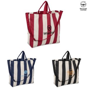 Okiyo Natsuri Recycled Cotton Canvas Large Beach Bag Okiyo Natsuri Recycled Cotton Canvas Large Beach Bag