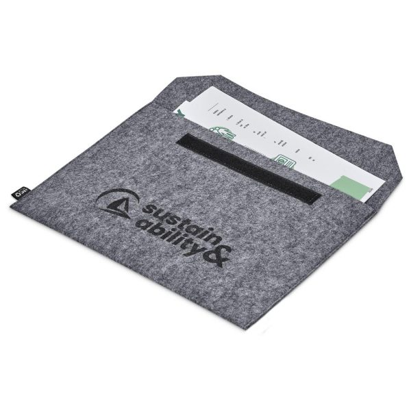 Okiyo Shorui Recycled PET Felt Document Bag 8 Okiyo Shorui Recycled PET Felt Document Bag