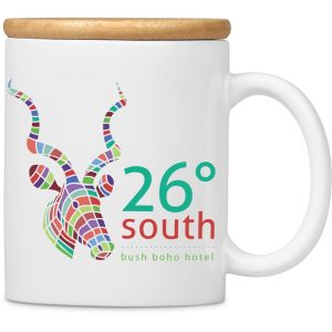 Okiyo Sozo Bamboo & Ceramic Sublimation Coffee Mug - 330ml Okiyo Sozo Bamboo & Ceramic Sublimation Coffee Mug - 330ml