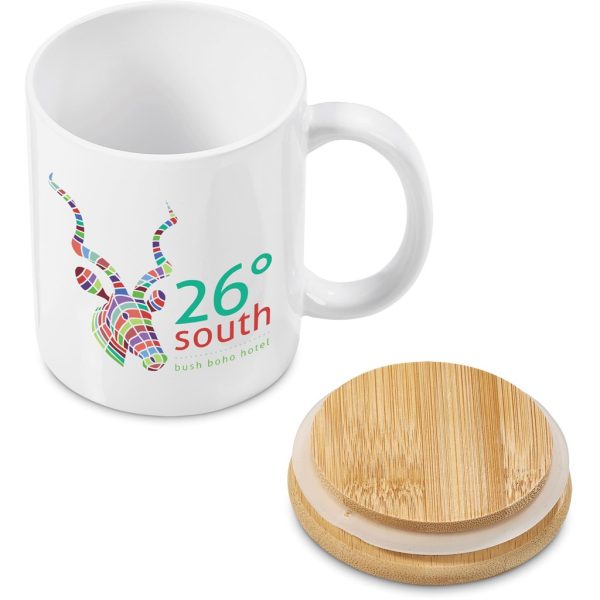 Okiyo Sozo Bamboo & Ceramic Sublimation Coffee Mug - 330ml10 Okiyo Sozo Bamboo & Ceramic Sublimation Coffee Mug - 330ml