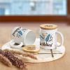 Okiyo Sozo Bamboo & Ceramic Sublimation Coffee Mug - 330ml19 Okiyo Sozo Bamboo & Ceramic Sublimation Coffee Mug - 330ml