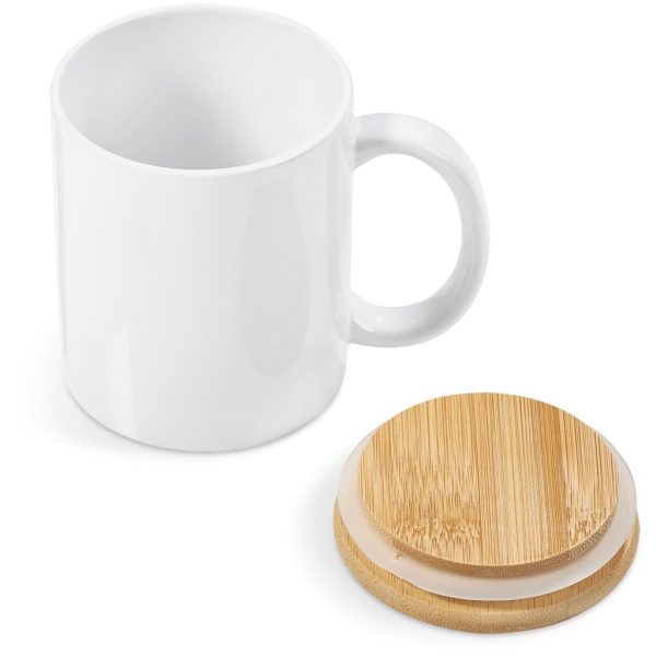 Okiyo Sozo Bamboo & Ceramic Sublimation Coffee Mug - 330ml21 Okiyo Sozo Bamboo & Ceramic Sublimation Coffee Mug - 330ml