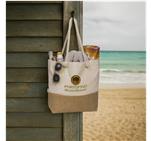 Okiyo Suna Jute & Cotton Beach Bag