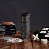 Serendipio Binary Stainless Steel & Plastic Double-Wall Tumbler - 450ml1 Serendipio Binary Stainless Steel & Plastic Double-Wall Tumbler - 450ml