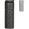 Serendipio Binary Stainless Steel & Plastic Double-Wall Tumbler - 450ml9 Serendipio Binary Stainless Steel & Plastic Double-Wall Tumbler - 450ml