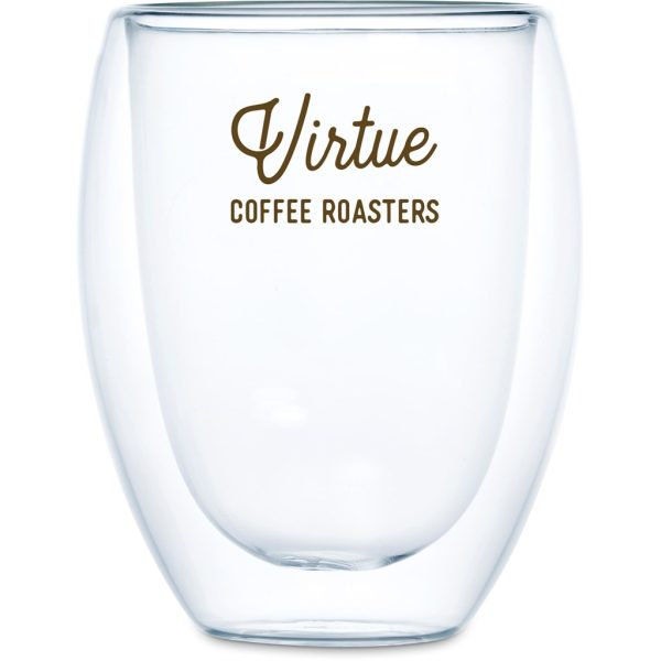 Serendipio Lorenzo Glass Double-Wall Cup - 350ml Serendipio Lorenzo Glass Double-Wall Cup - 350ml