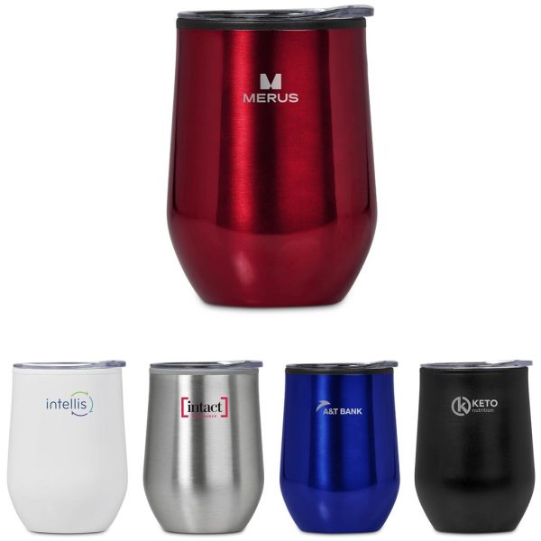Serendipio Madison Stainless Steel & Plastic Double-Wall Tumbler - 350ml Serendipio Madison Stainless Steel & Plastic Double-Wall Tumbler - 350ml