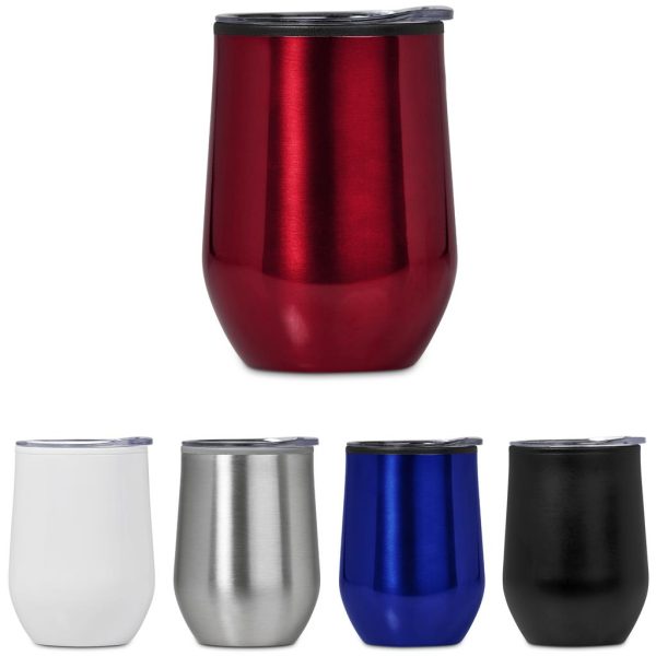 Serendipio Madison Stainless Steel & Plastic Double-Wall Tumbler - 350ml1 Serendipio Madison Stainless Steel & Plastic Double-Wall Tumbler - 350ml