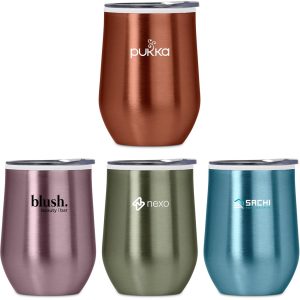 Serendipio Vogue Madison Stainless Steel & Plastic Double-Wall Tumbler - 350ml Serendipio Vogue Madison Stainless Steel & Plastic Double-Wall Tumbler - 350ml