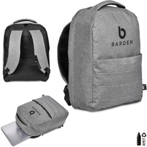 Swiss Cougar Tallinn Anti-Theft Recycled PET Laptop Backpack Swiss Cougar Tallinn Anti-Theft Recycled PET Laptop Backpack