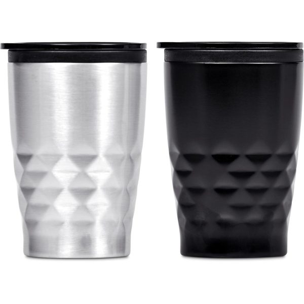 Vega Stainless Steel & Plastic Double-Wall Tumbler – 350ml1 Vega Stainless Steel & Plastic Double-Wall Tumbler – 350ml