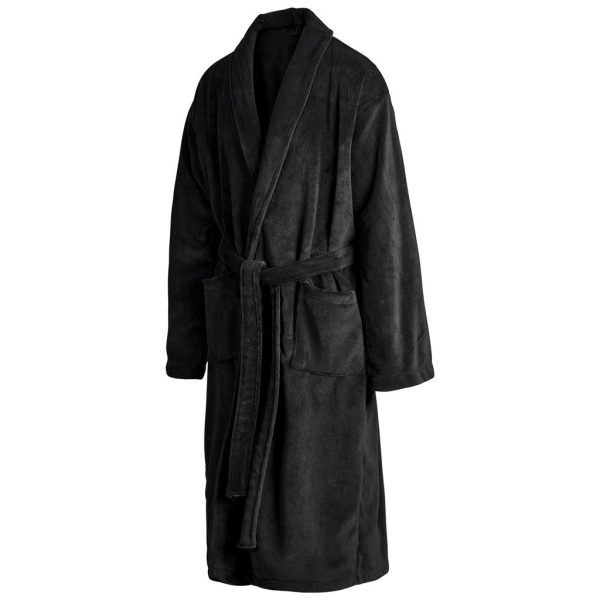 Serendipio Langham Mens Coral Fleece Bathrobe 2 Serendipio Langham Mens Coral Fleece Bathrobe